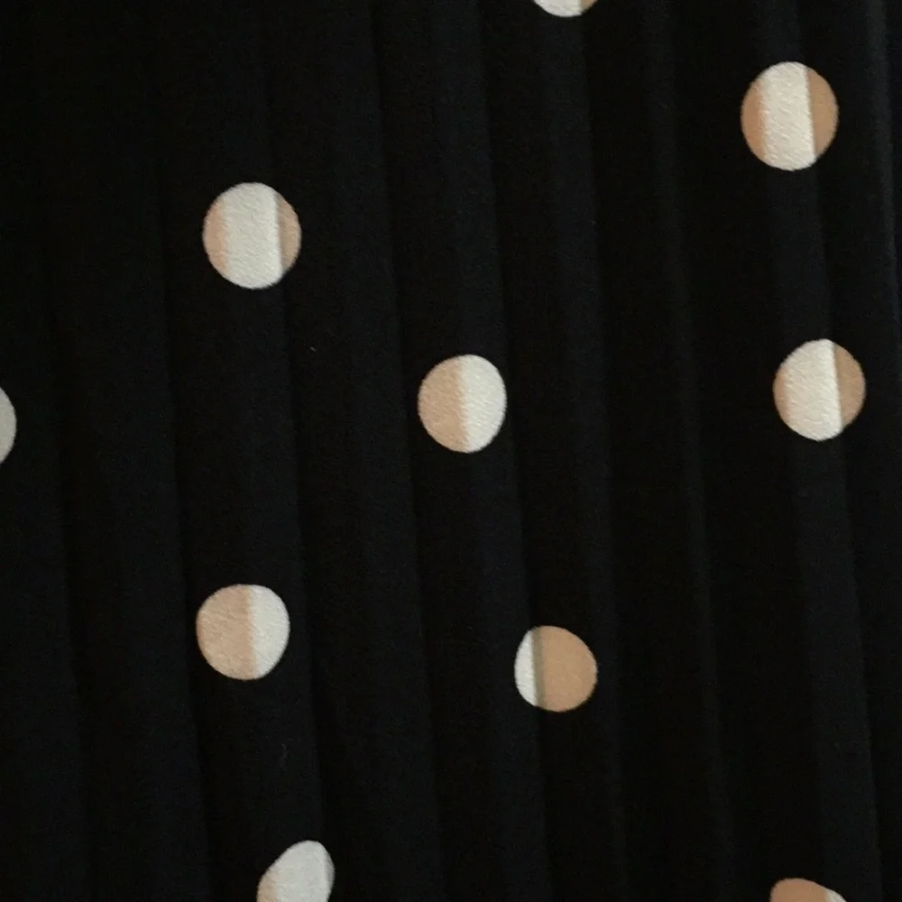 T Tahari Polka Dot Jersey Sleeveless Dress - NWT - Picture 7 of 9